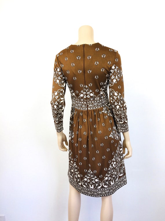 1970s Vintage PUCCI Style MAURICE Signature Dress - image 8