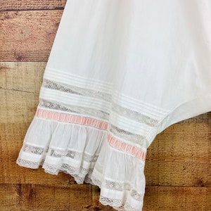 Vintage Antique 1900s EDWARDIAN / VICTORIAN White Cotton & LACE Bloomers image 3