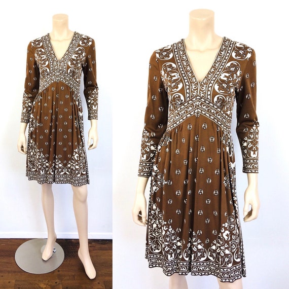 1970s Vintage PUCCI Style MAURICE Signature Dress - image 1