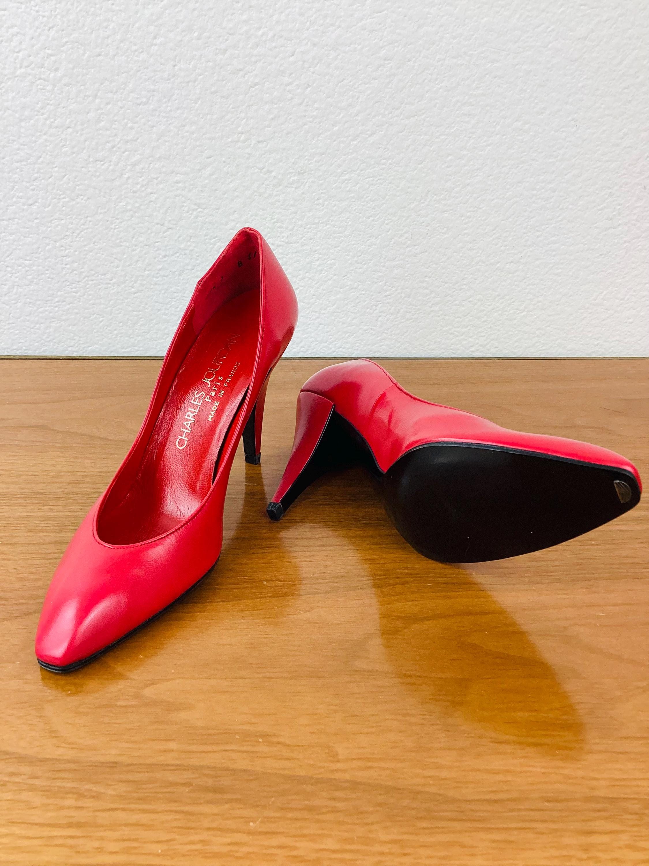 Escarpins Charles Jourdan Vintage 1980 édition Limitée - Taille 42 (US 9.5), Occasion