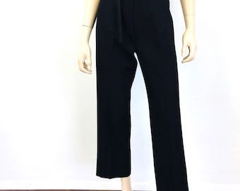 YOHJI YAMAMOTO Minimalist 2000s Black Trousers / Pants