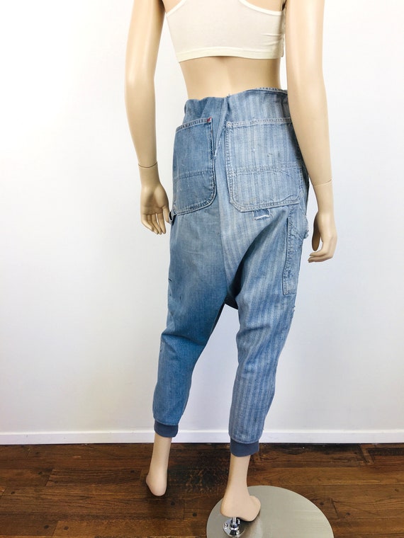 GREG LAUREN Handmade PATCHWORK Vintage Denim / Ov… - image 5