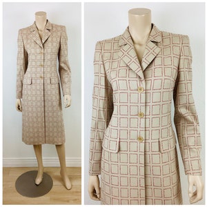 Vintage 1990's Louis Feraud Wool/Cashmere Blend Blazer/Jacket - Ruby Lane
