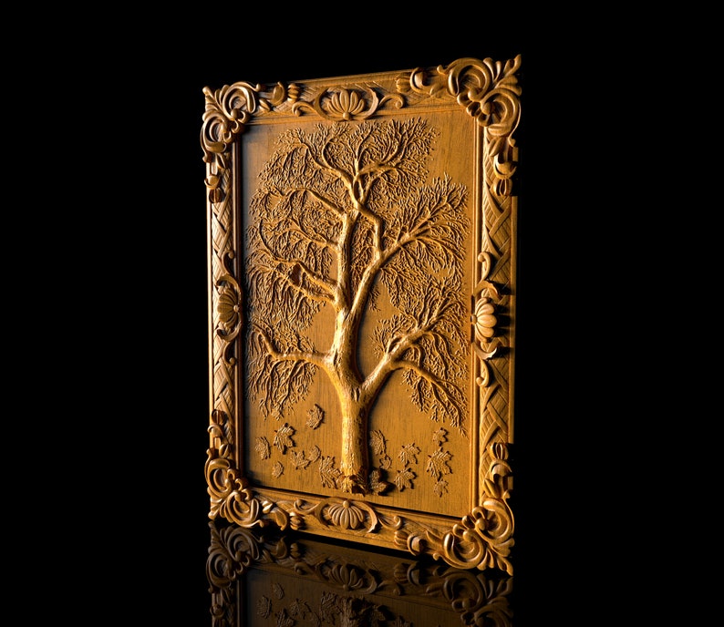 cnc tree stl 3d router projects