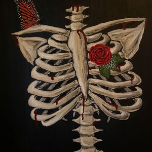 Rib Cage with a Boutonniere