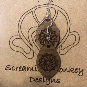 Laser cut with mandala