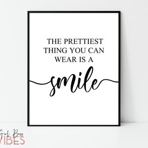 Dental Art, Teeth Whitening, Printable Wall Art, Dental Office Decor, Smile quote, Dental Office Print, Instant Download