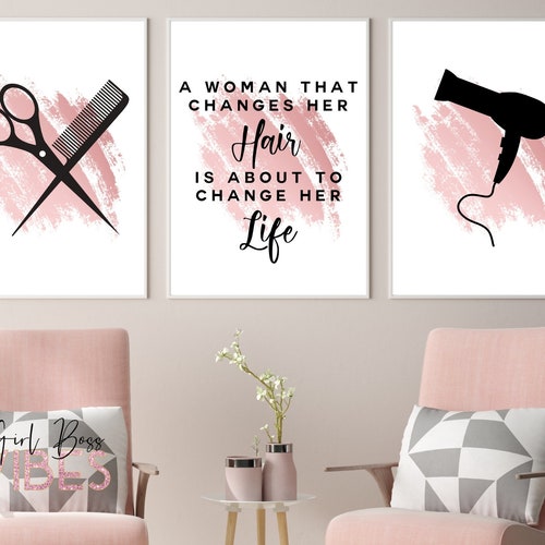 Hair Salon Paintings