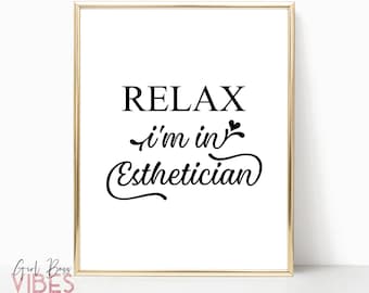 Esthetician Gifts, Esthetician Room Decor, Printable Wall Art