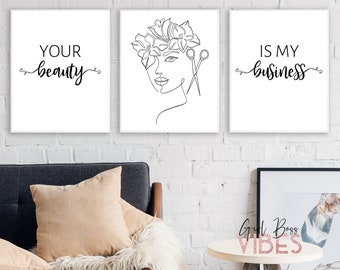 Hair Salon Art Etsy Hair Salon Art Etsy