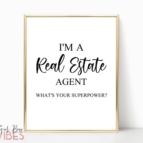 Realtor Quotes Printable Wall Art Real Estate Sayings - Etsy