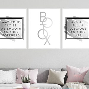 Grey Botox Printable Wall Art, Botox & Fillers, Medspa Décor, Printable Wall Art, Plastic Surgery Office Art, Instant Download