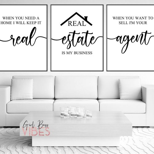 Real Estate Quotes Funny Printable Quote for Realtors - Etsy