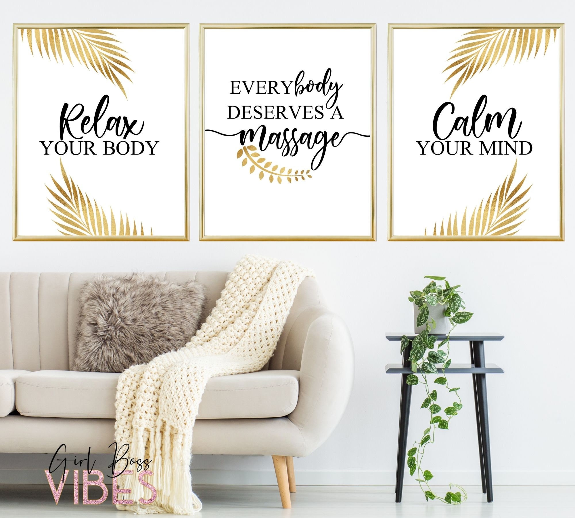 Medical Spa Décor Printable Wall Art Spa Décor Wellness Etsy