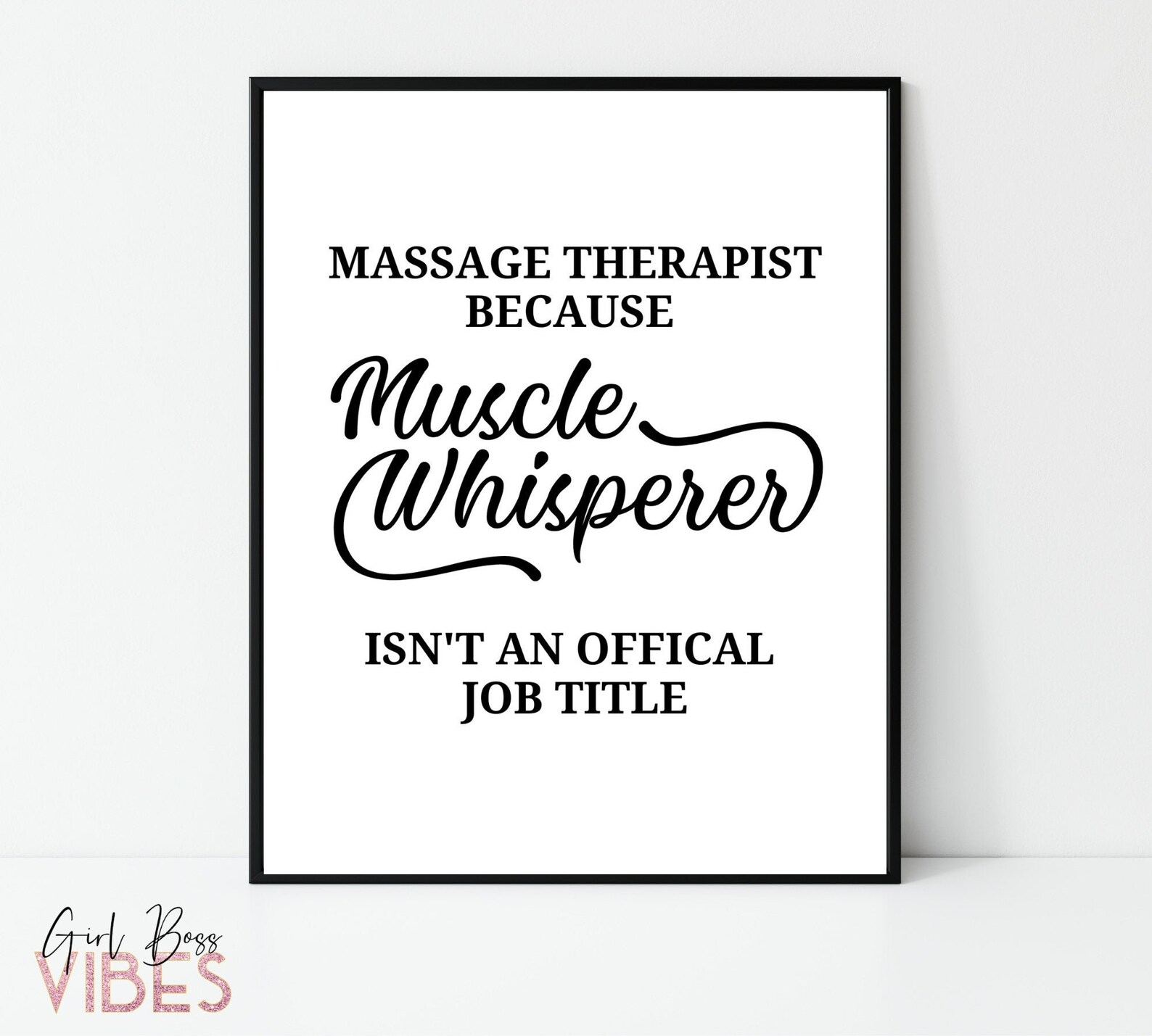 Massage Therapist Gift Printable Wall Art Massage Room Etsy