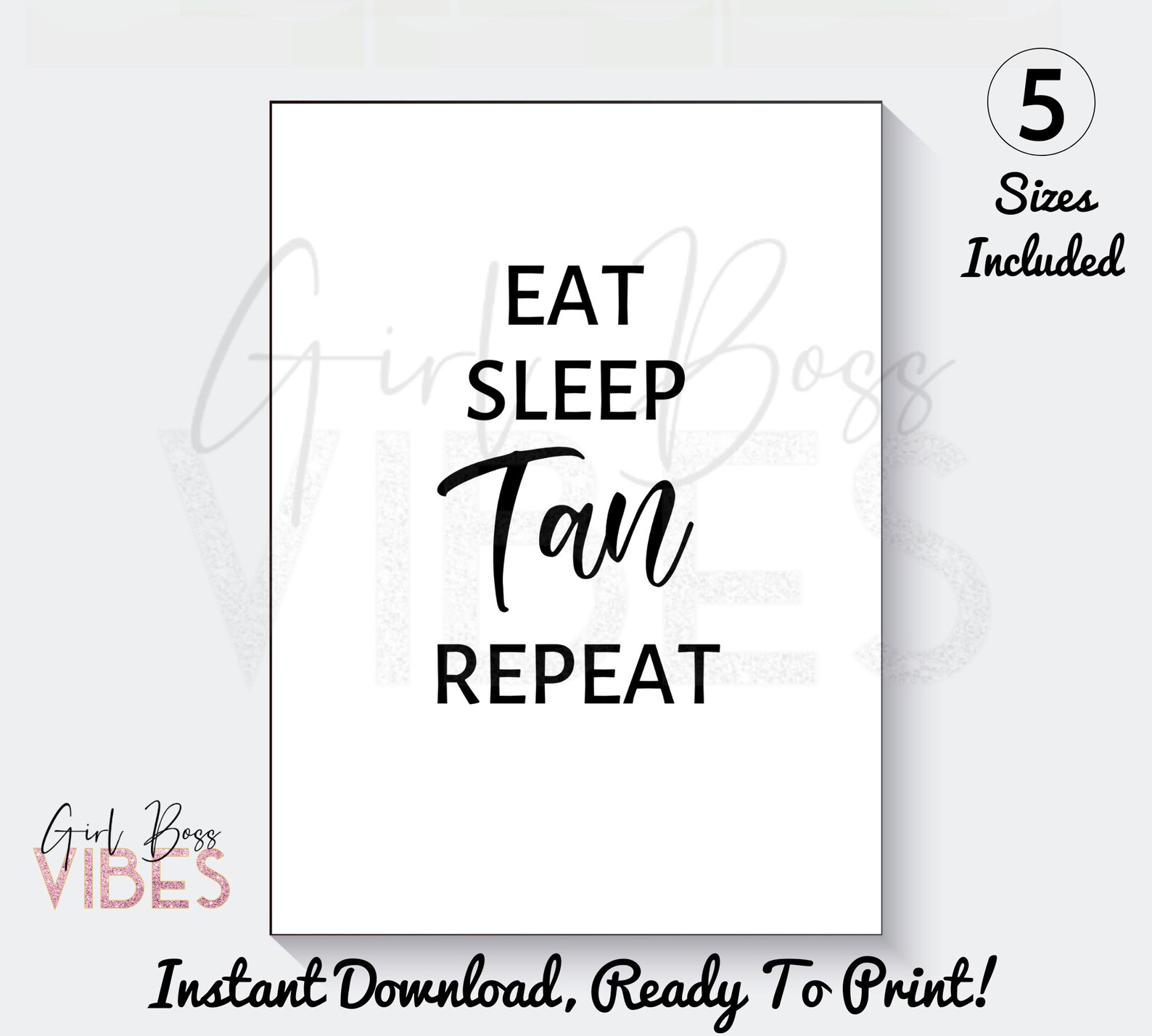 tanning-salon-decor-3pc-printable-wall-art-instant-download-etsy