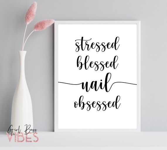 Nail Salon Decor Ideas Printable Wall Art - Wall Decor Ideas For Nail Salon Nail Salon Decor Ideas Printable Wall Art - Wall Decor Ideas For Nail Salon
