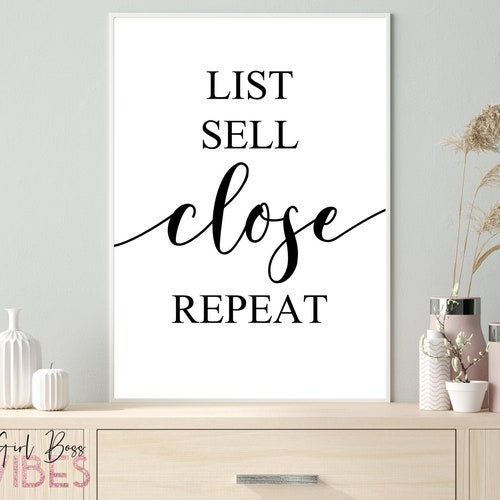 Real Estate Quotes Funny Printable Quote for Realtors Etsy
