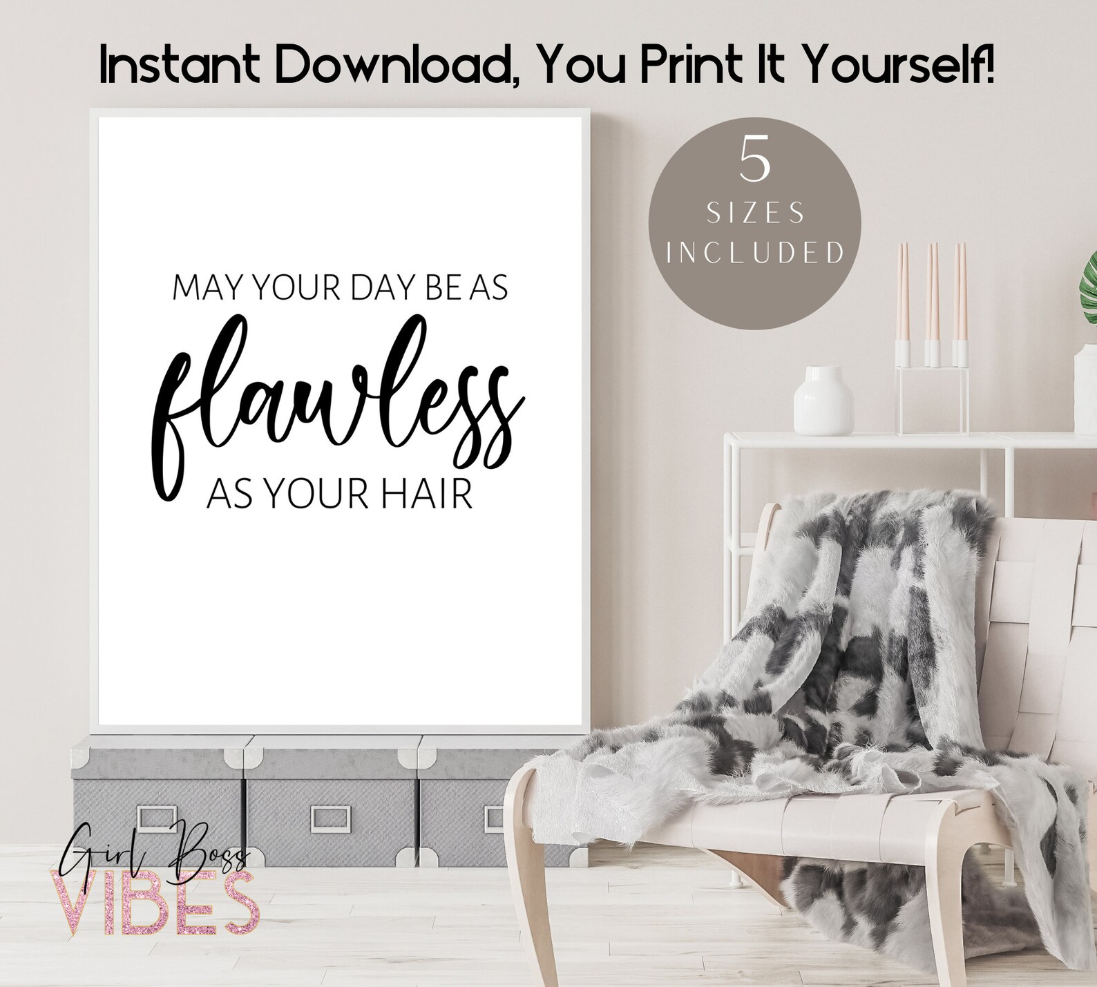 Hair Art Salon Suite Decor Ideas Printable Wall Art Etsy