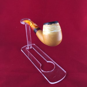 Lee Van Clef,Meerschaum Pipe,Speacial Pipe,Smooth Pipe,Unsmoked pipe,1. Class Quality Pipe, Block meerschaum,meerschaum pipes for tobacco