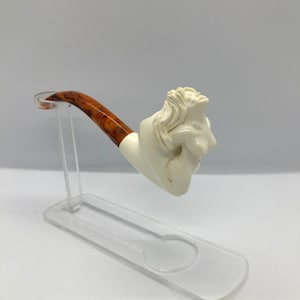 The Naked Lady Meerschaum Pipe, The Best Block meerschaum, Hand Carved pipe,Unsmoked Meerschaum Pipe, Unsmoked Meerschaum Pipe,Special Pipe