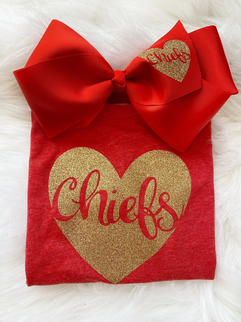 Kansas City Chiefs TShirts Toddler & Youth Tees Girls Etsy