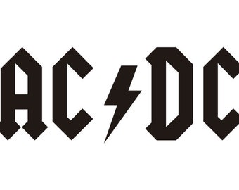 Ac/dc chupete de metal-Kids logotipo
