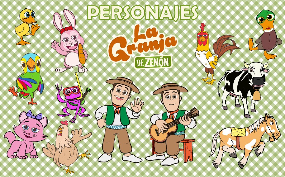La granja de Zenon kit imagenes vectoriales escalables 12