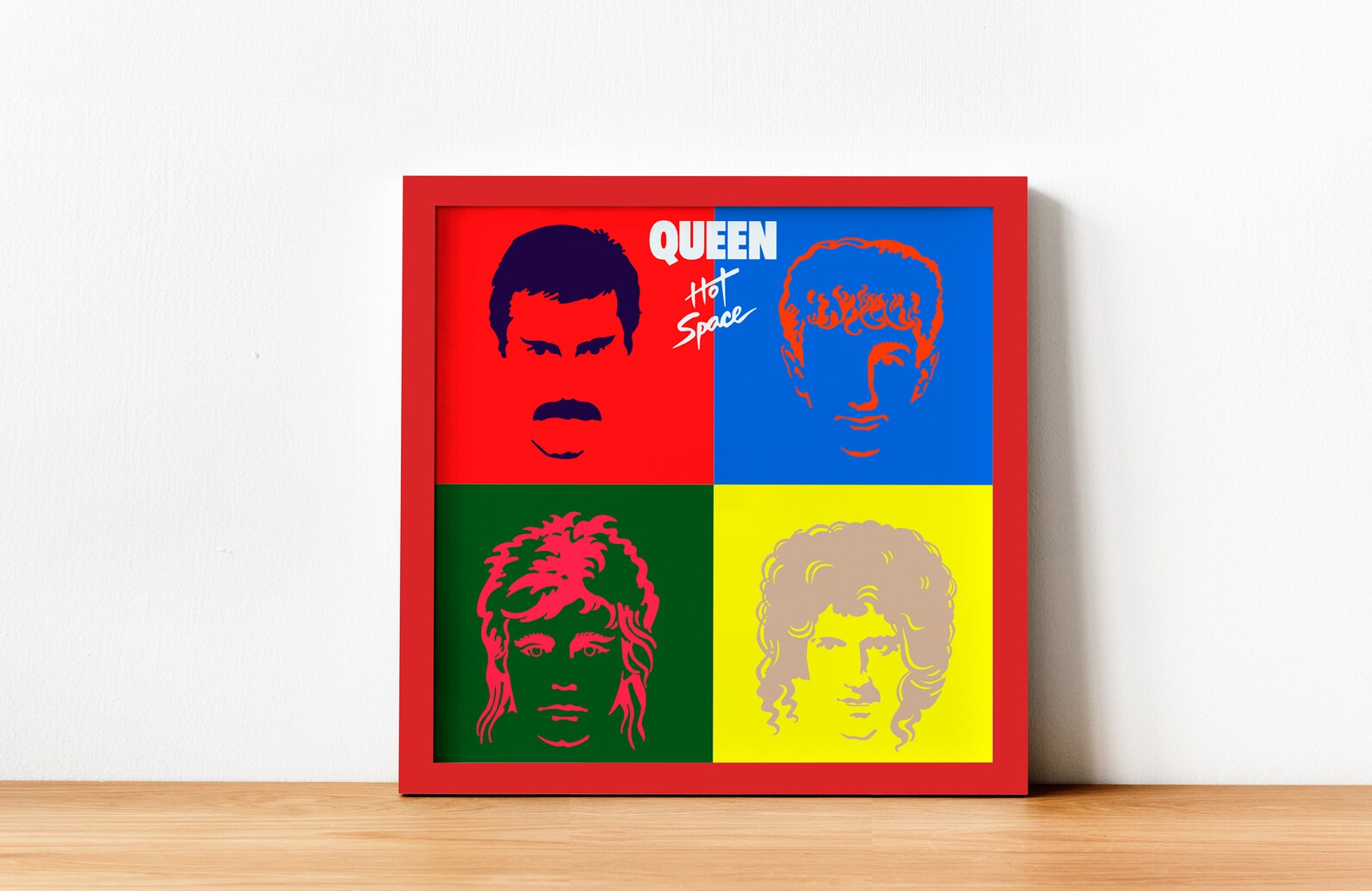 Album Hot Space Queen Cover High Quality Image Ready to - Etsy