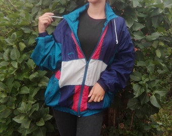 shiny windbreaker