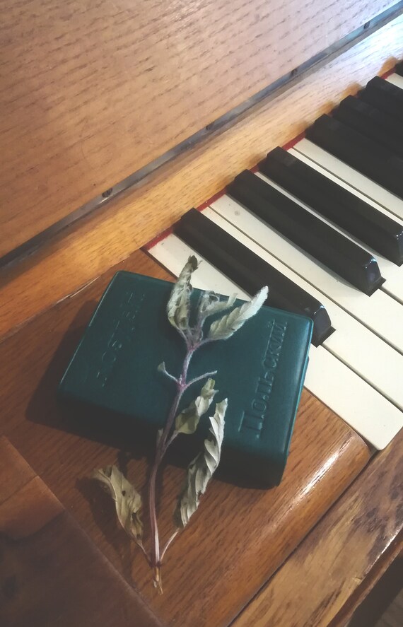 Small Tiny Vintage Mini Dictionary. Deep Forest Green Color Etsy