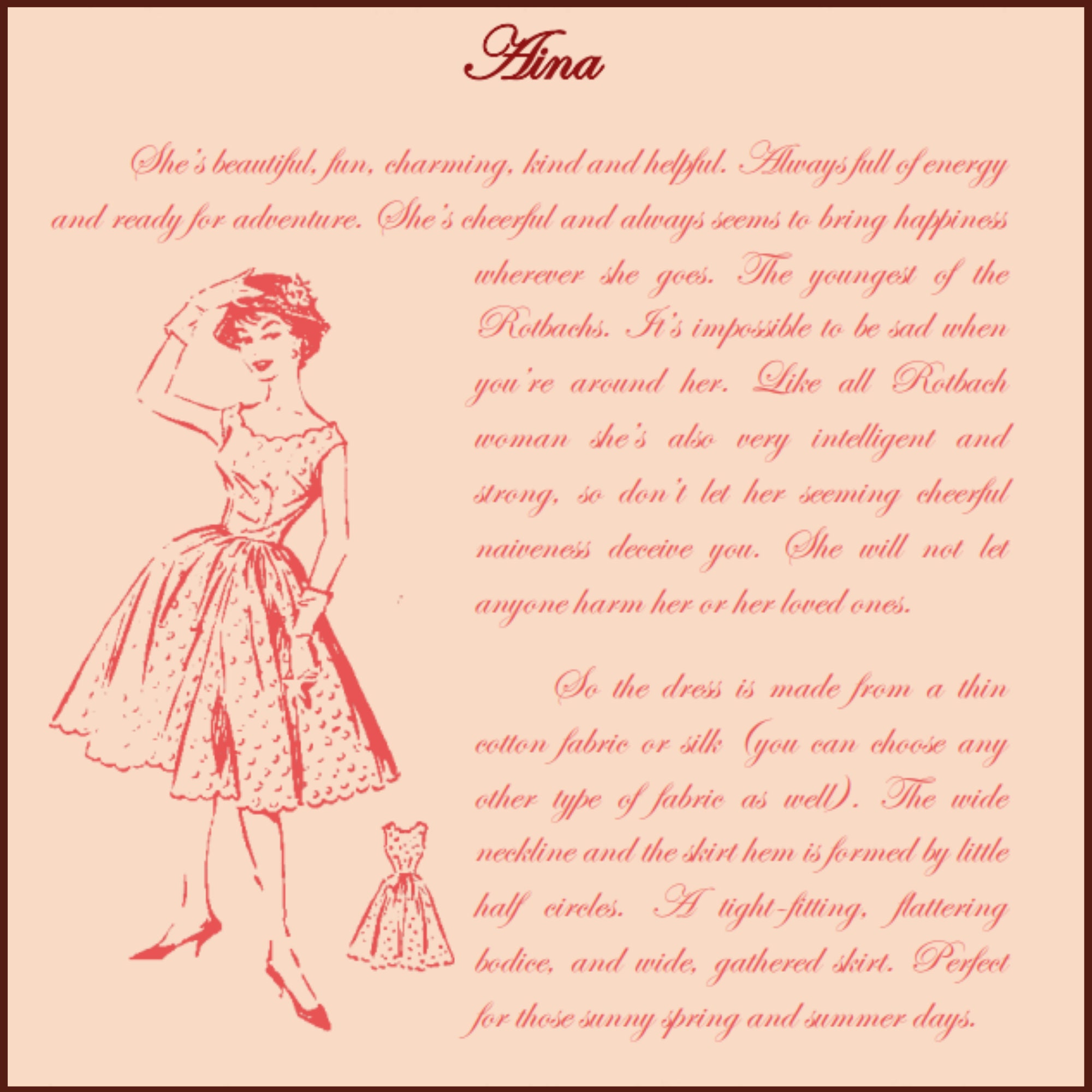 Vintage 50s Dress Pattern Easy to Draft Your Own Perfect fit Pattern
