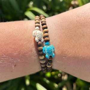 Beaded Seaturtle bracelet