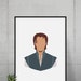 FLYNN RIDER Hero Minimalist Print Portrait Poster Printable Wall Art ...