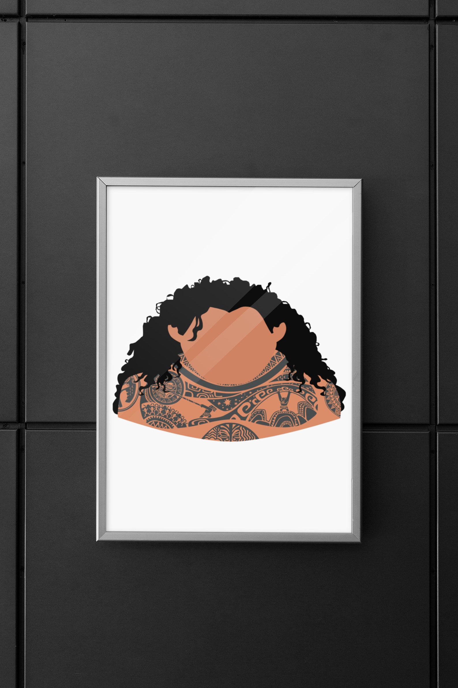 MAUI Minimalist Print Portrait Poster Printable Wall - Etsy