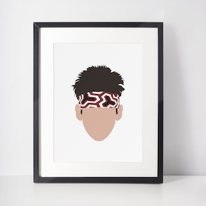 ZOOLANDER | Minimalist Print | Portrait | Poster | Printable Wall Art | Illustration | Movie Poster | Male Model | Ben Stiller | Comedy