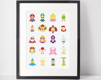 MB | Digital Portrait Print | Illustration | Wall Art | Fan Art | Gift for Him | Gift | Father&#39;s Day 2022 Gifts | Simple Decor