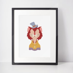 GIDEON | Film Minimalistischer Druck | Porträt | Poster | Druckbare Wandkunst | Illustration | Wann Du dir einen Stern wünschst | Pinocchio