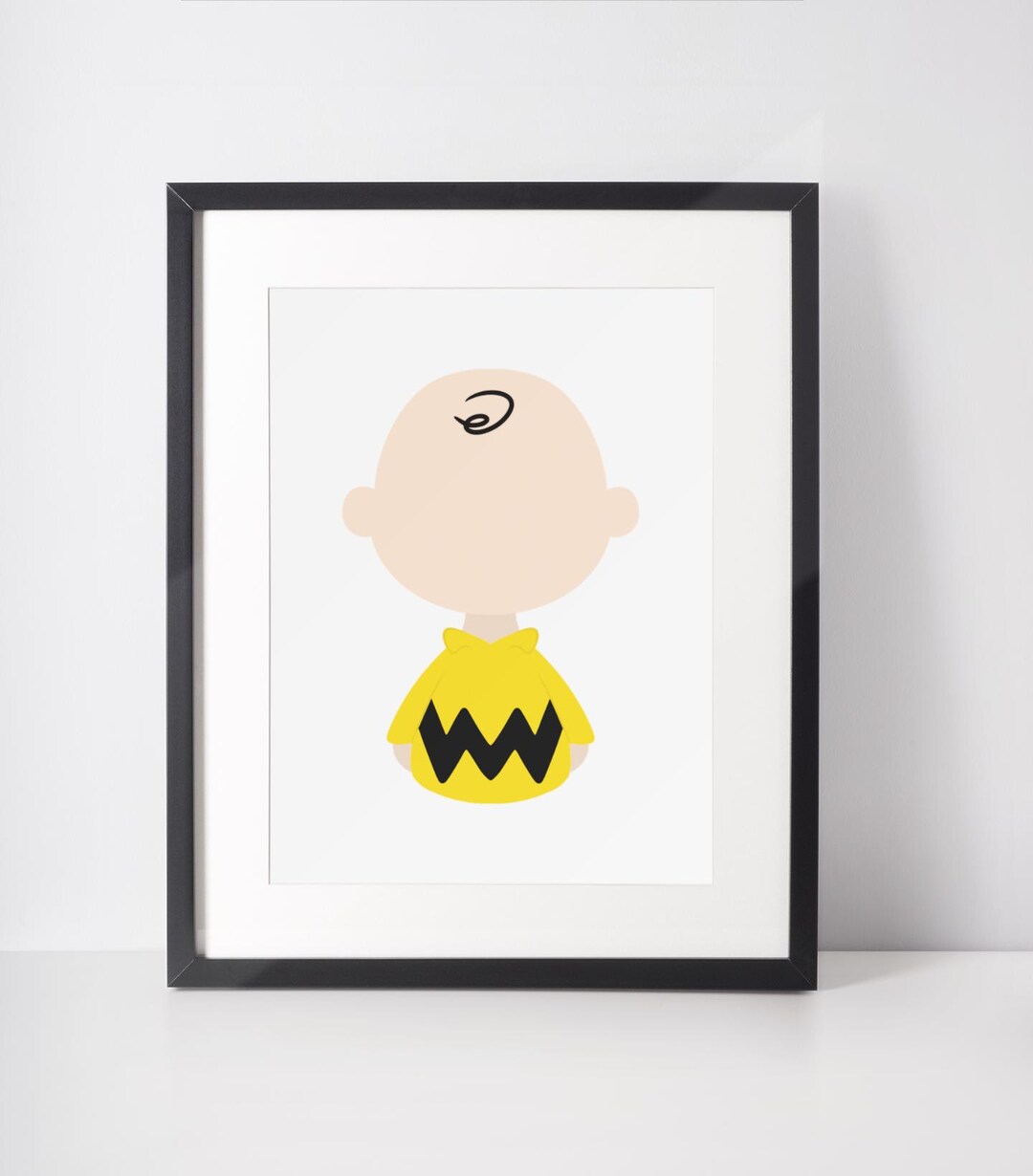 チャーリー・ブラウン | キャラクターミニマリストプリント | ポート