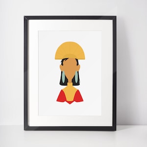 KUZCO | Minimalist Print | Portrait | Poster | Printable Wall Art | Illustration | Peru | Emperor&#39;s New Groove