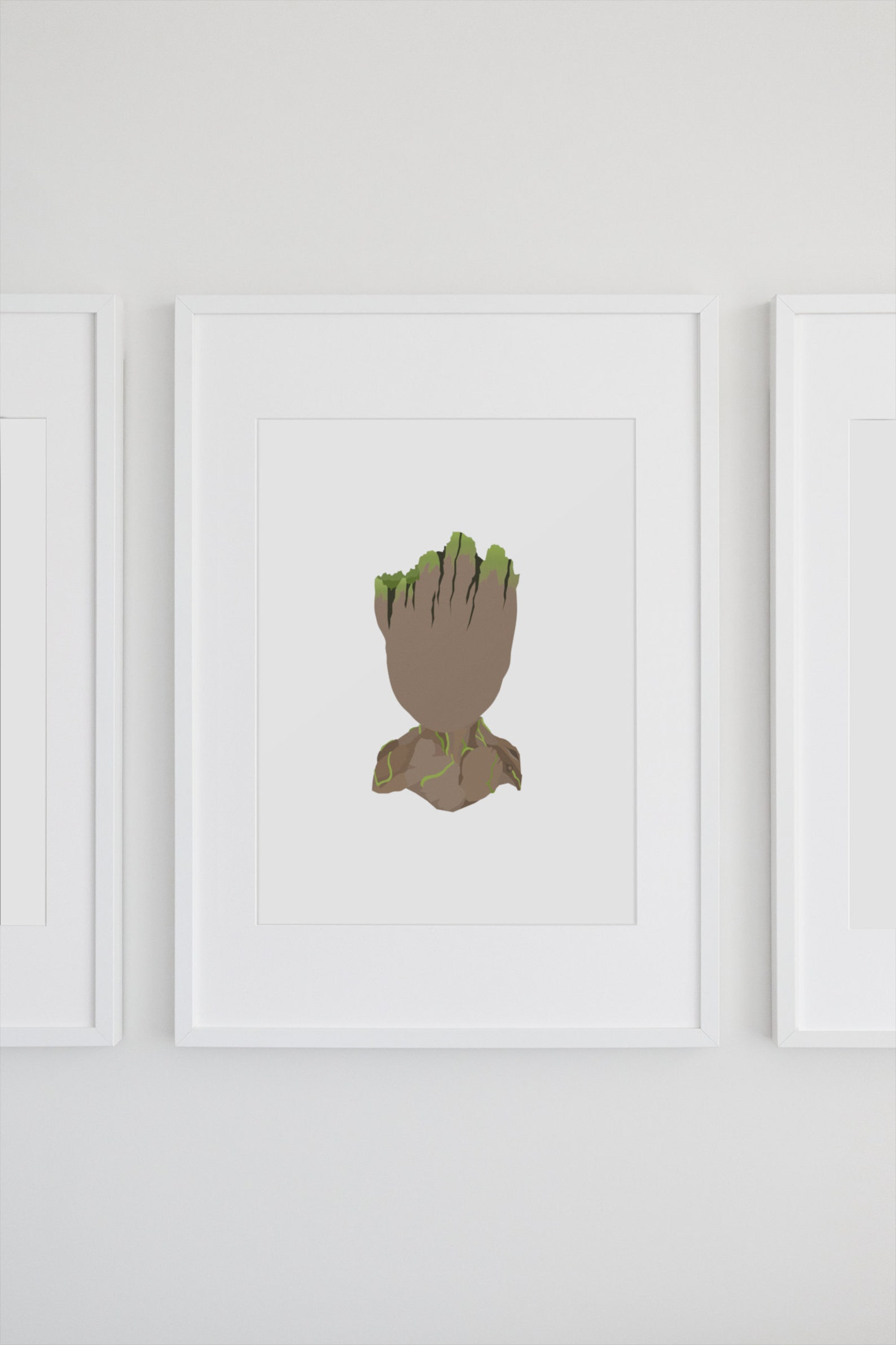 GROOT | Minimalist Print | Portrait | Poster | Printable Wall Art ...