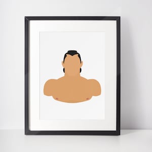 LI SHANG | Impressão minimalista de heroína | Retrato | Pôster | Arte de parede para impressão | Ilustração | Princesa | Mulan