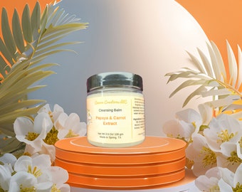 植物エキス配合の、優しく爽やかなオールナチュラルのクレンジングバーム。