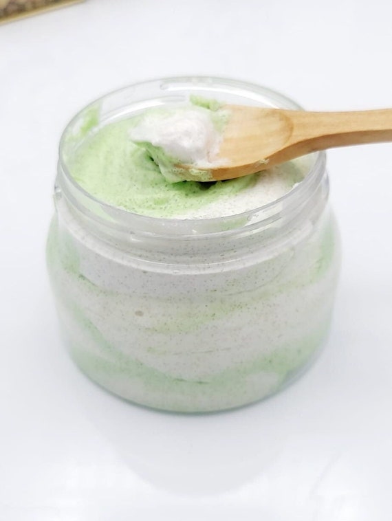 Foaming Sugar Scrub - Body Scrub - Exfoliating Scrub - Body Polish - Enriched with Shea Butter - White Gardenia