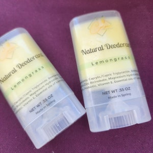 Natural deodorant