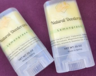 Desodorante natural. Sin bicarbonato de sodio ni aluminio.