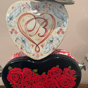 Valentine Handmade, Vintage Robot-like Figurine, Brighton Tins bild 1