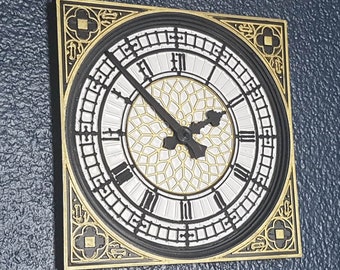 Big Ben Clock Face Scale Model Replica