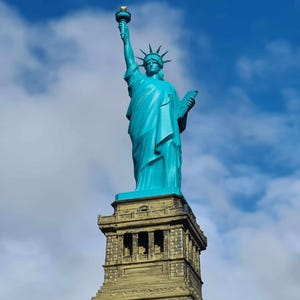 Modelo a escala de la Estatua de la Libertad