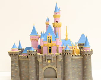 Sleeping Beauty Inspired Fantasy Castle Scale Model Replica.